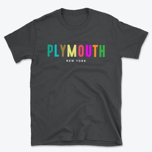 Plymouth New York Color Pop Basic T-Shirt