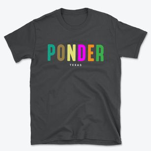 Ponder Texas Color Pop Basic T-Shirt