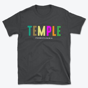 Temple Pennsylvania Color Pop Basic T-Shirt