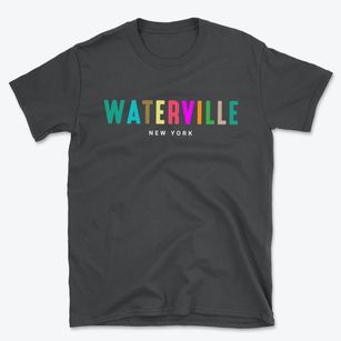Waterville New York Color Pop Basic T-Shirt