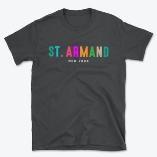 St. Armand New York Color Pop Basic T-Shirt
