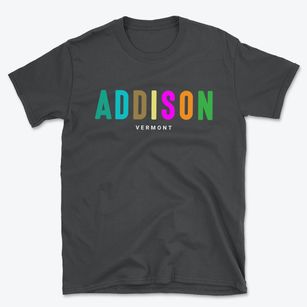 Addison Vermont Color Pop Basic T-Shirt