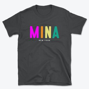 Mina New York Color Pop Basic T-Shirt