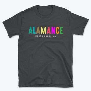 Alamance North Carolina Color Pop Basic T-Shirt