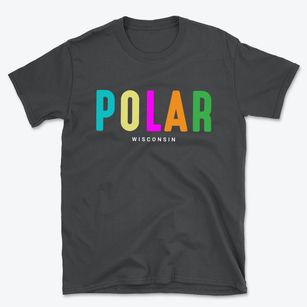 Polar Wisconsin Color Pop Basic T-Shirt