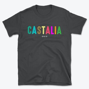 Castalia Ohio Color Pop Basic T-Shirt