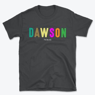 Dawson Texas Color Pop Basic T-Shirt