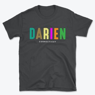 Darien Connecticut Color Pop Basic T-Shirt