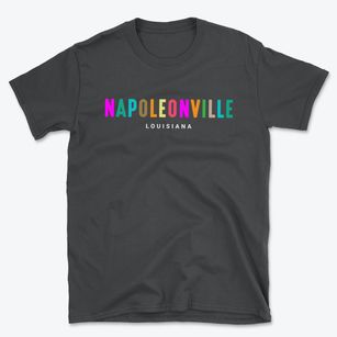 Napoleonville Louisiana Color Pop Basic T-Shirt