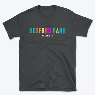 Bedford Park Illinois Color Pop Basic T-Shirt