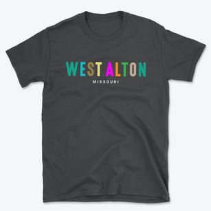 West Alton Missouri Color Pop Basic T-Shirt