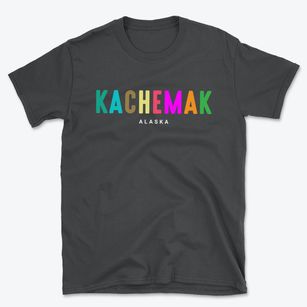 Kachemak Alaska Color Pop Basic T-Shirt