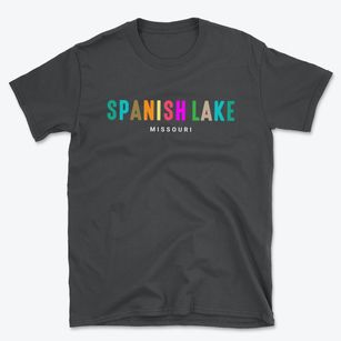 Spanish Lake Missouri Color Pop Basic T-Shirt