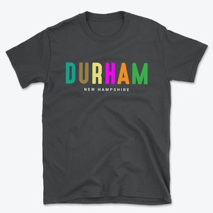 Durham New Hampshire Color Pop Basic T-Shirt