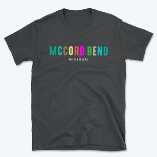 Mccord Bend Missouri Color Pop Basic T-Shirt