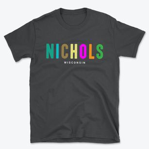 Nichols Wisconsin Color Pop Basic T-Shirt