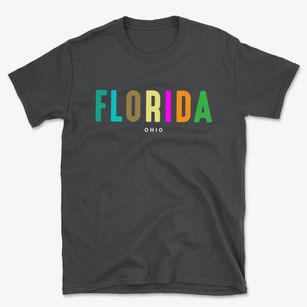 Florida Ohio Color Pop Basic T-Shirt