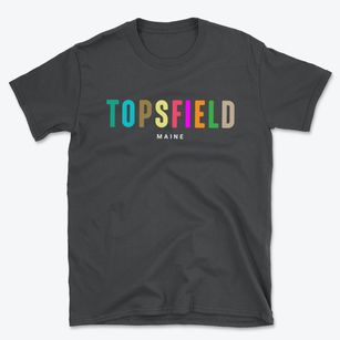 Topsfield Maine Color Pop Basic T-Shirt