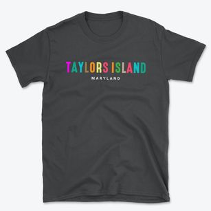 Taylors Island Maryland Color Pop Basic T-Shirt