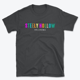 Steely Hollow Oklahoma Color Pop Basic T-Shirt