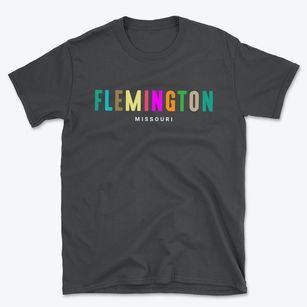 Flemington Missouri Color Pop Basic T-Shirt