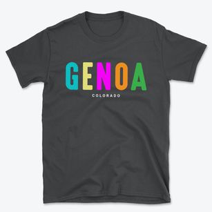 Genoa Colorado Color Pop Basic T-Shirt