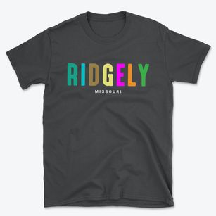 Ridgely Missouri Color Pop Basic T-Shirt