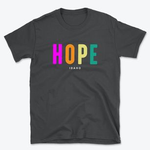 Hope Idaho Color Pop Basic T-Shirt