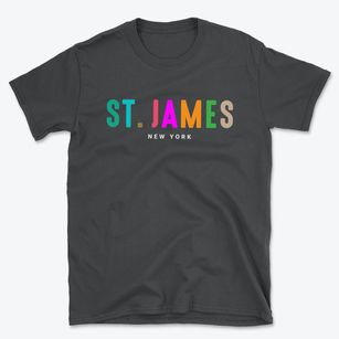 St. James New York Color Pop Basic T-Shirt