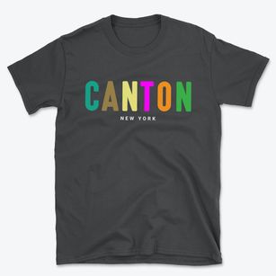 Canton New York Color Pop Basic T-Shirt