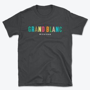 Grand Blanc Michigan Color Pop Basic T-Shirt
