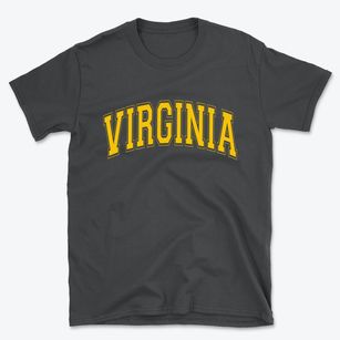 Virginia Varsity State Basic T-Shirt