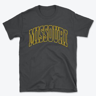  Missouri Trendy State Basic T-Shirt