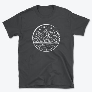  Wyoming Icon Basic T-Shirt