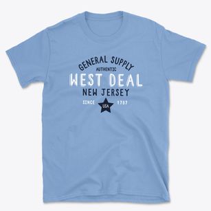 West Deal New Jersey General Supply Basic T-Shirt