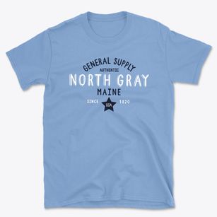 North Gray Maine General Supply Basic T-Shirt