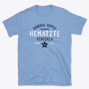 Hematite Virginia General Supply Basic T-Shirt