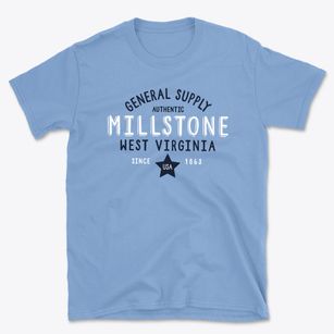 Millstone West Virginia General Supply Basic T-Shirt