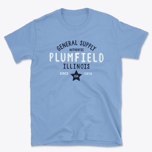 Plumfield Illinois General Supply Basic T-Shirt