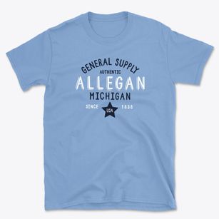 Allegan Michigan General Supply Basic T-Shirt
