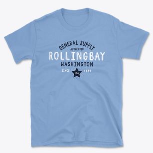 Rollingbay Washington General Supply Basic T-Shirt