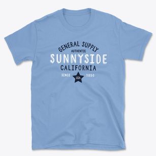 Sunnyside California General Supply Basic T-Shirt