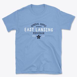 East Lansing Michigan General Supply Basic T-Shirt