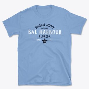 Bal Harbour Florida General Supply Basic T-Shirt