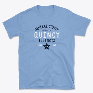 Quincy Illinois General Supply Basic T-Shirt