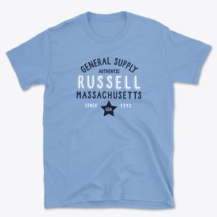 Russell Massachusetts General Supply Basic T-Shirt