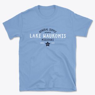 Lake Waukomis Missouri General Supply Basic T-Shirt