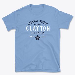 Clayton Illinois General Supply Basic T-Shirt