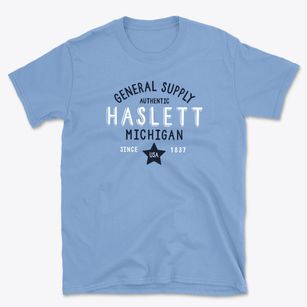 Haslett Michigan General Supply Basic T-Shirt