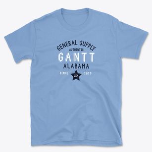 Gantt Alabama General Supply Basic T-Shirt